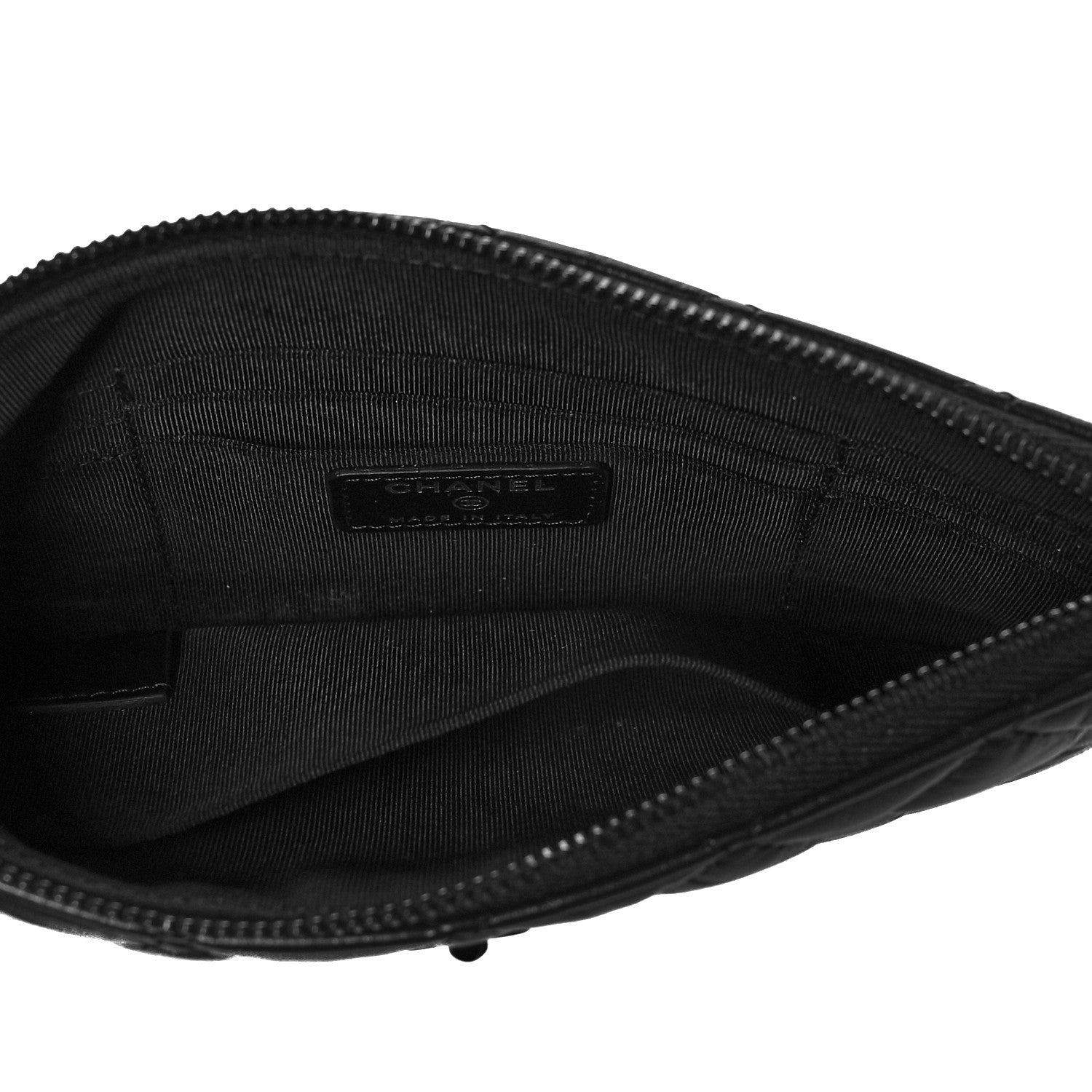 Chanel Aged Calfskin Quilted Medium Reissue Cosmetic Case So Black 5 of 10
