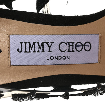 Jimmy Choo PVC Crystal Star Lisha Pumps 36.5 Black 7 of 7