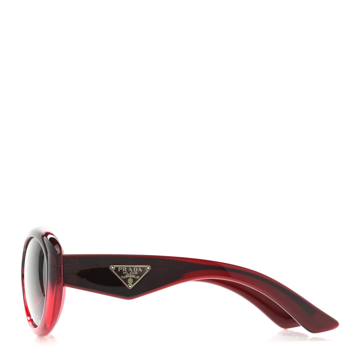 Prada Polarized Sunglasses SPR 30P Red 3 of 9