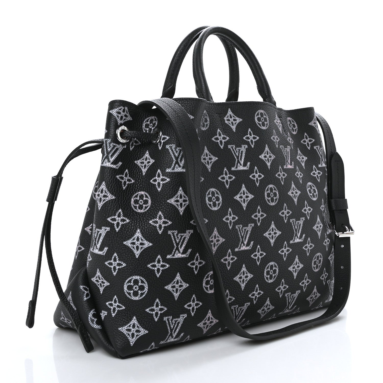 Louis Vuitton Mahina Flight Mode Bella Tote Black 2 of 8