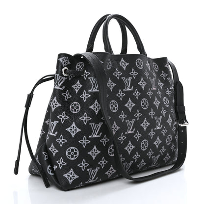 Louis Vuitton Mahina Flight Mode Bella Tote Black 2 of 8