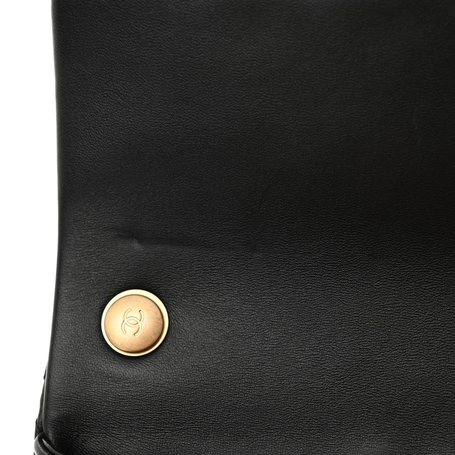 Chanel Lambskin Quilted Small Sweet Camellia Flap Black 11 of 12