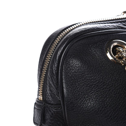 Gucci Pebbled Calfskin Small Soho Bowler Black 10 of 18