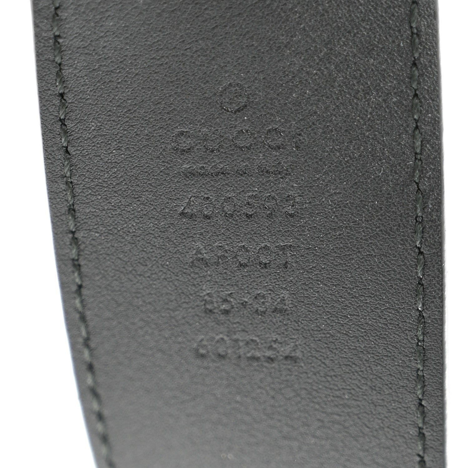 Gucci Calfskin Double G 40mm Belt 85 34 Black 5 of 6