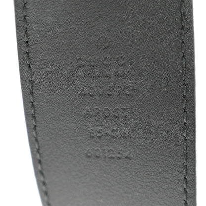 Gucci Calfskin Double G 40mm Belt 85 34 Black 5 of 6
