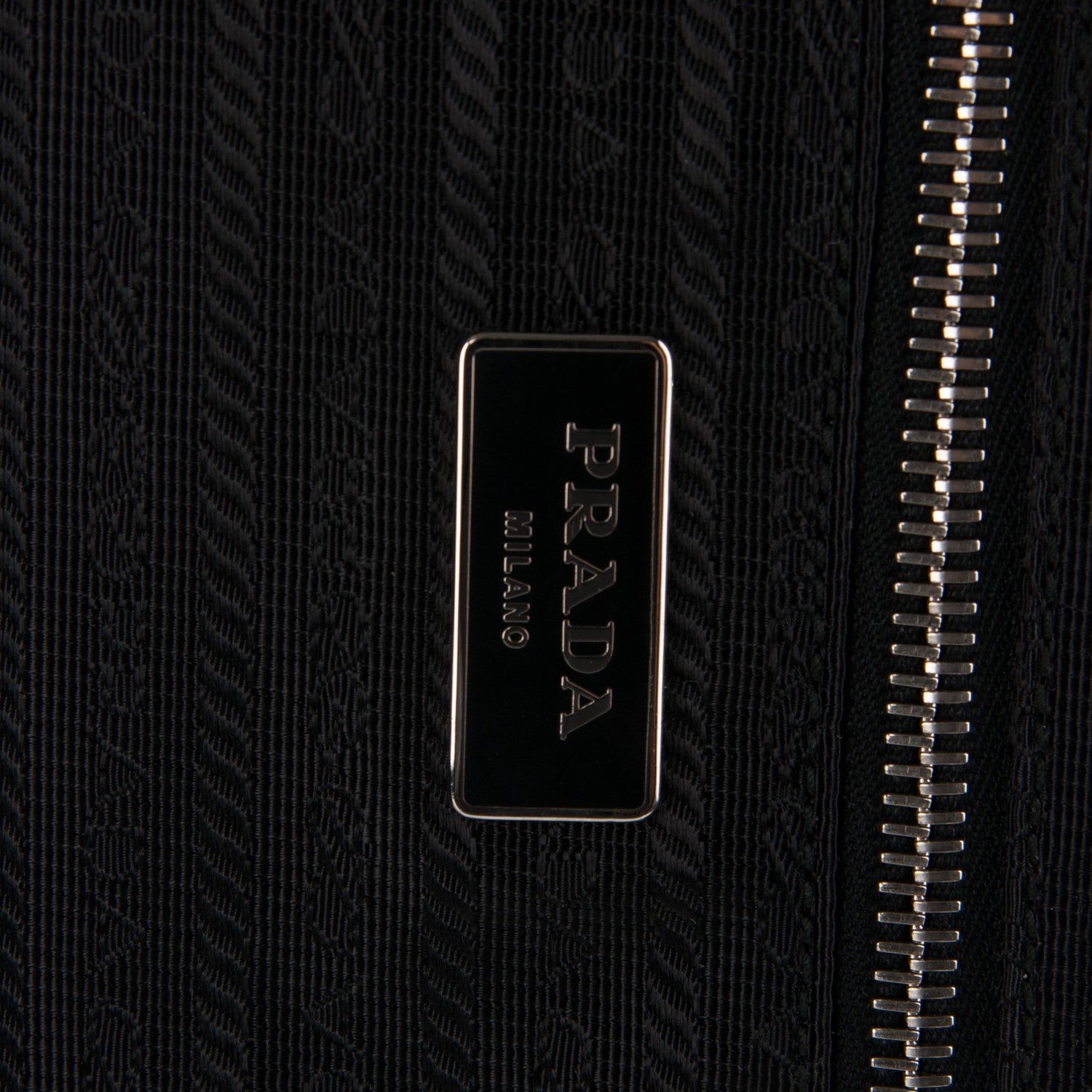 Prada Tessuto Saffiano Trolley Luggage Nero Black 6 of 8