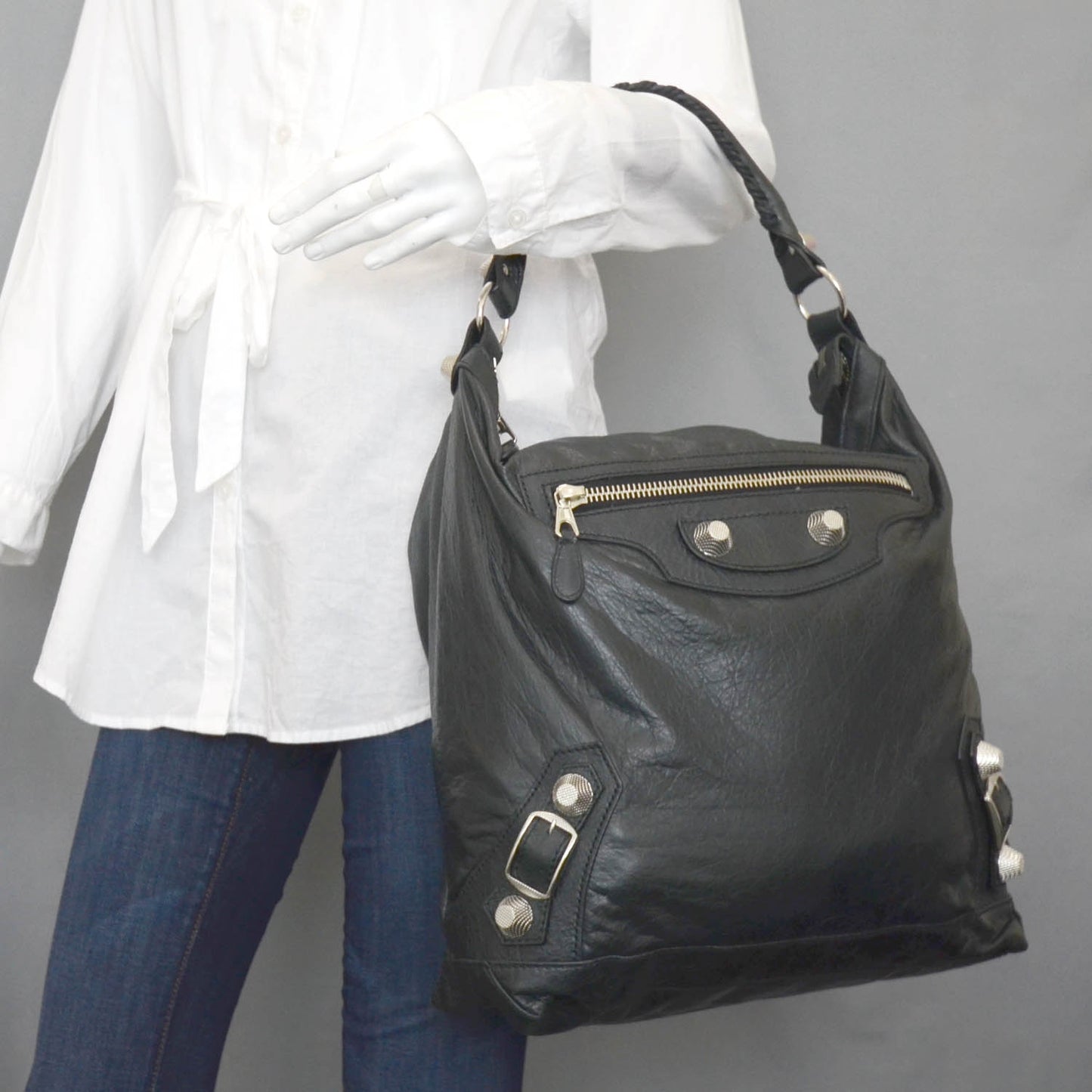 Agneau Giant Day Hobo Black