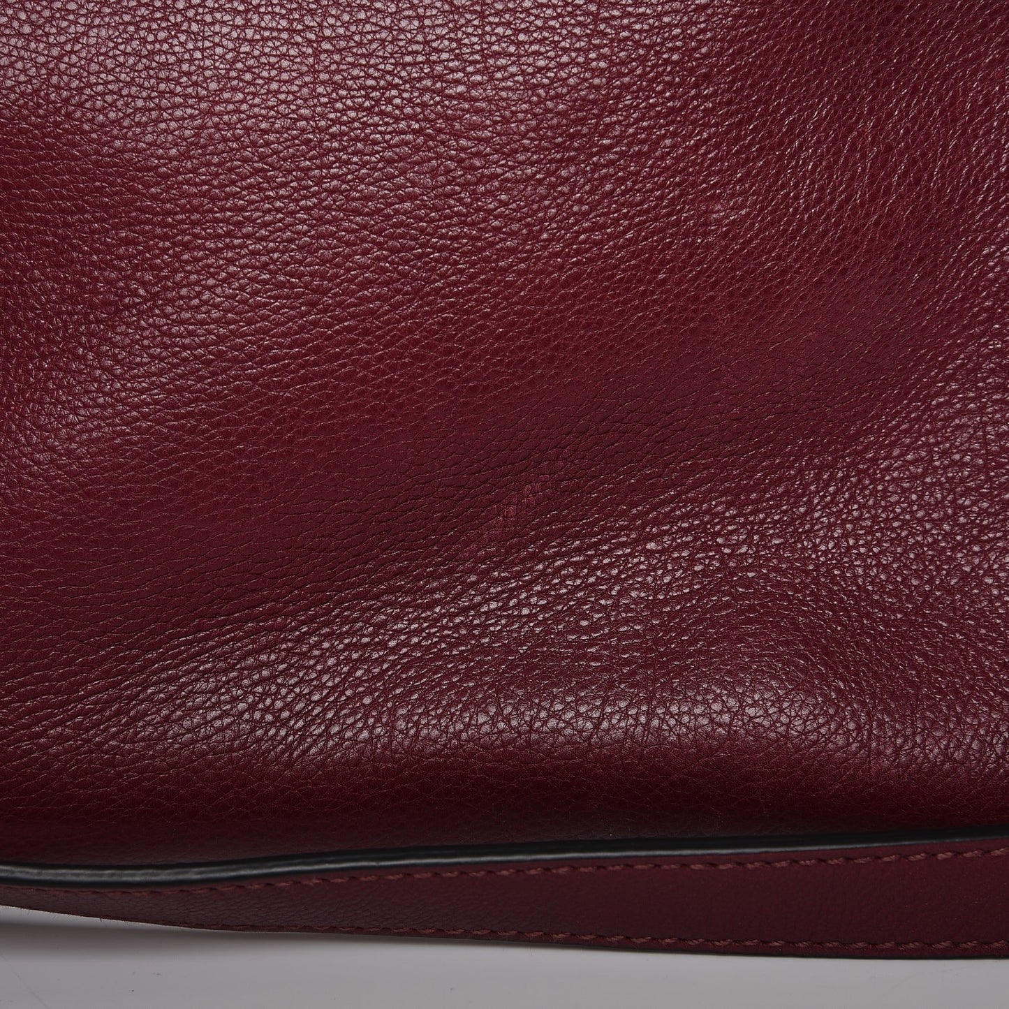 Glace Calf Twin Pocket Tote Fuxia