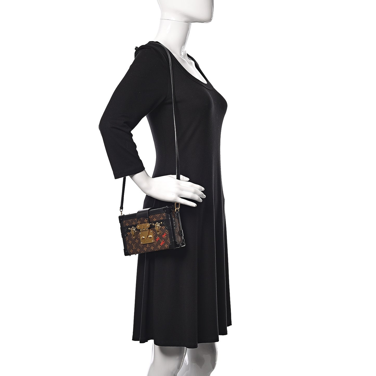 Monogram Petite Malle Black