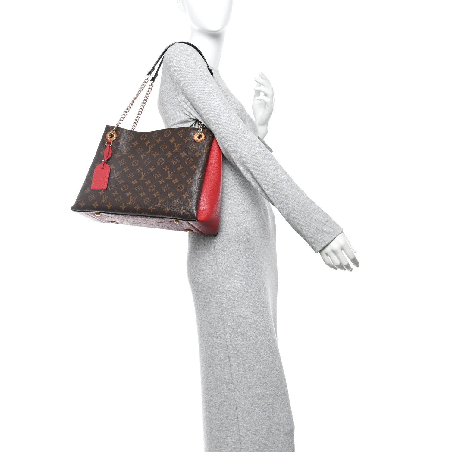 Louis Vuitton Monogram Surene MM Cherry 2 of 12