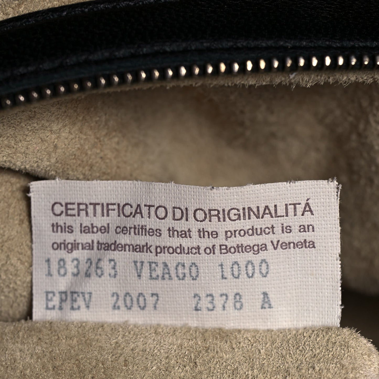 Patent Nappa Intrecciato Satchel Black