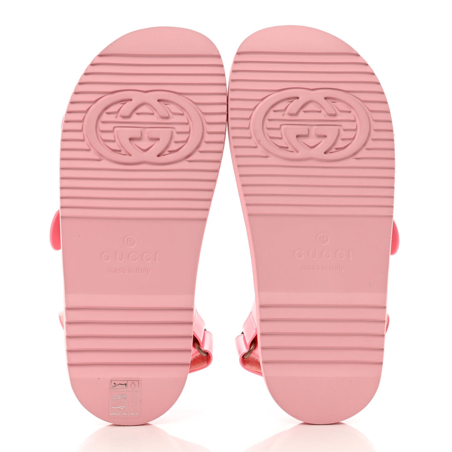 Rubber Mini Double G Womens Isla Dad Sandals 37 Wild Rose