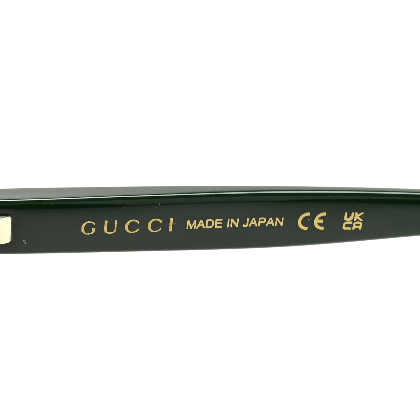 Acetate Interlocking G Square Sunglasses GG1066S Black Green