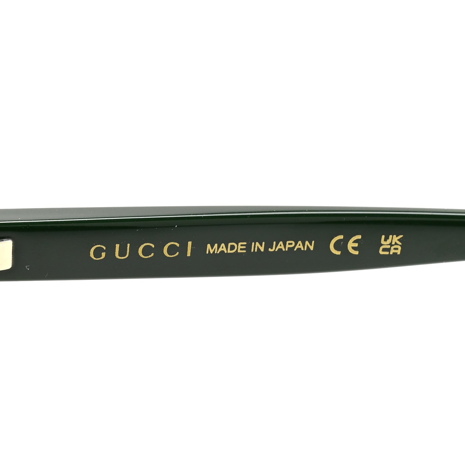 Gucci Acetate Interlocking G Square Sunglasses GG1066S Black Green 6 of 8