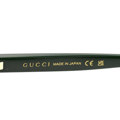 Gucci Acetate Interlocking G Square Sunglasses GG1066S Black Green 6 of 8