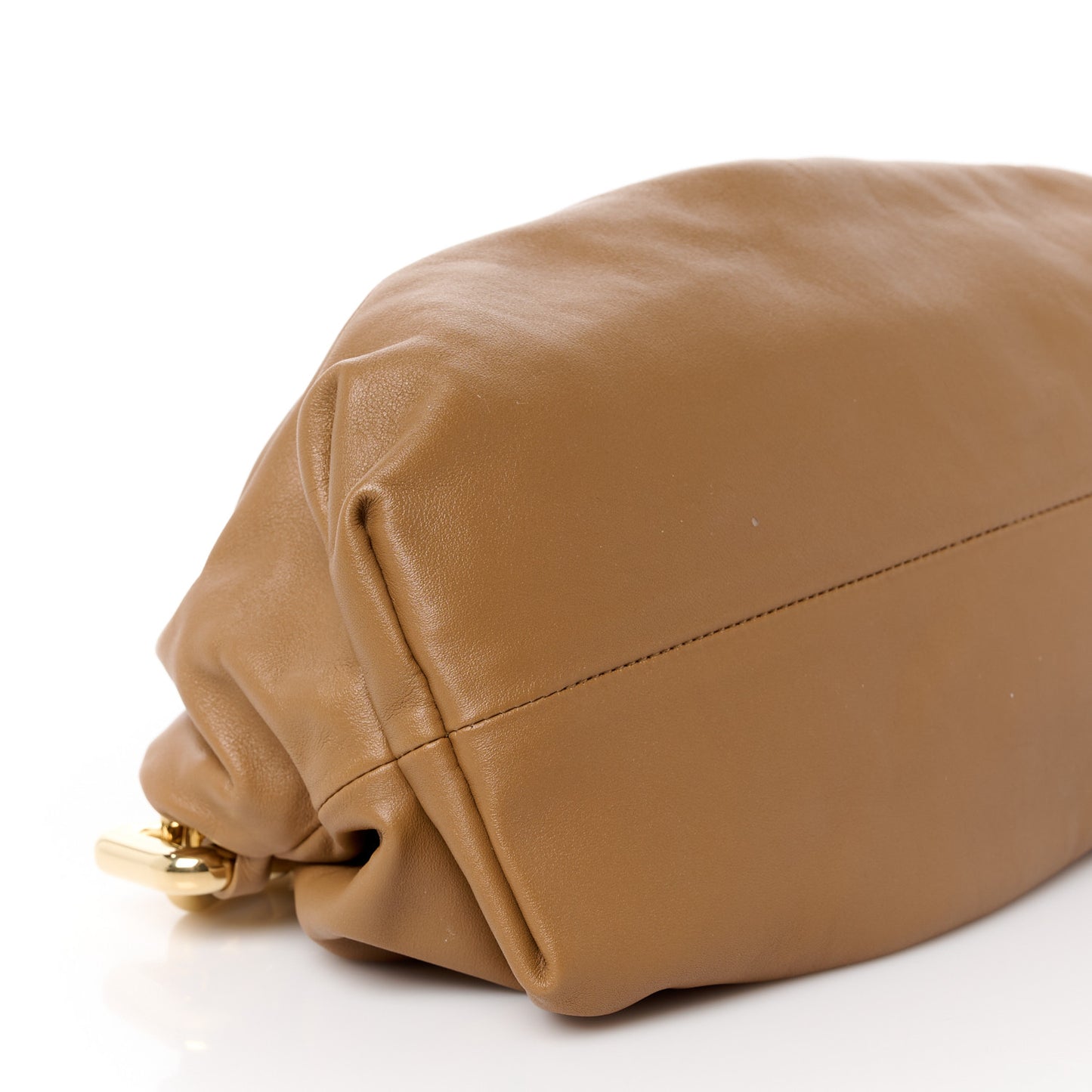 Calfskin The Pouch Chain Cammello