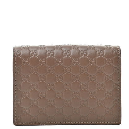 Gucci Microguccissima Card Case Wallet Acero 1 of 8