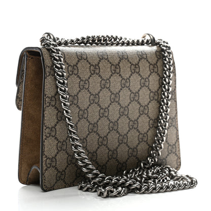 Gucci GG Supreme Monogram Mini Dionysus Shoulder Bag Taupe 3 of 11