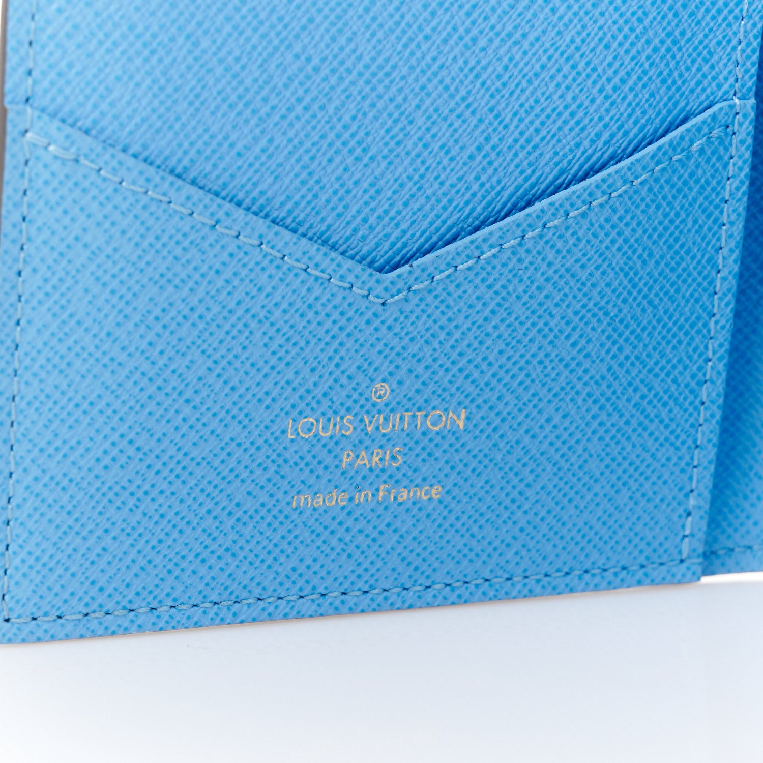 Louis Vuitton Monogram 2021 Christmas Animation China Passport Cover Myosotis Blue 7 of 9