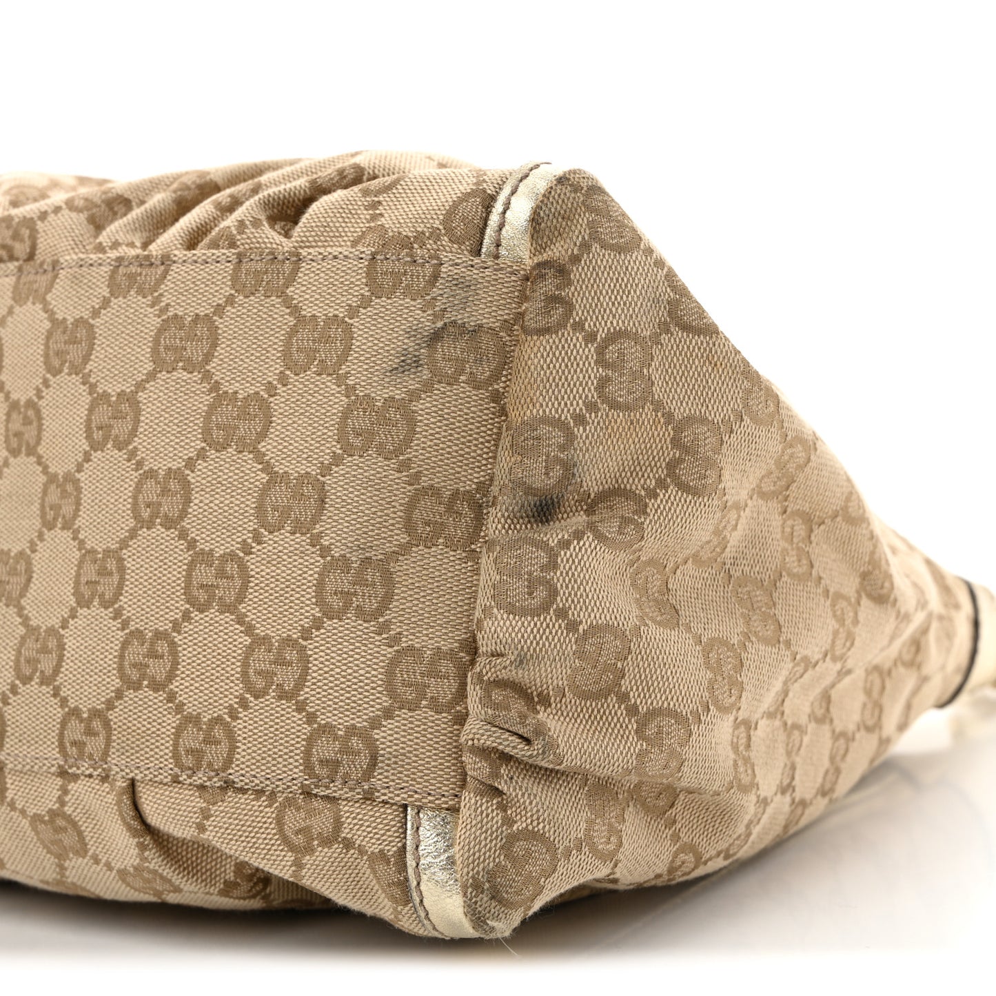 Monogram Large D Gold Hobo Gold