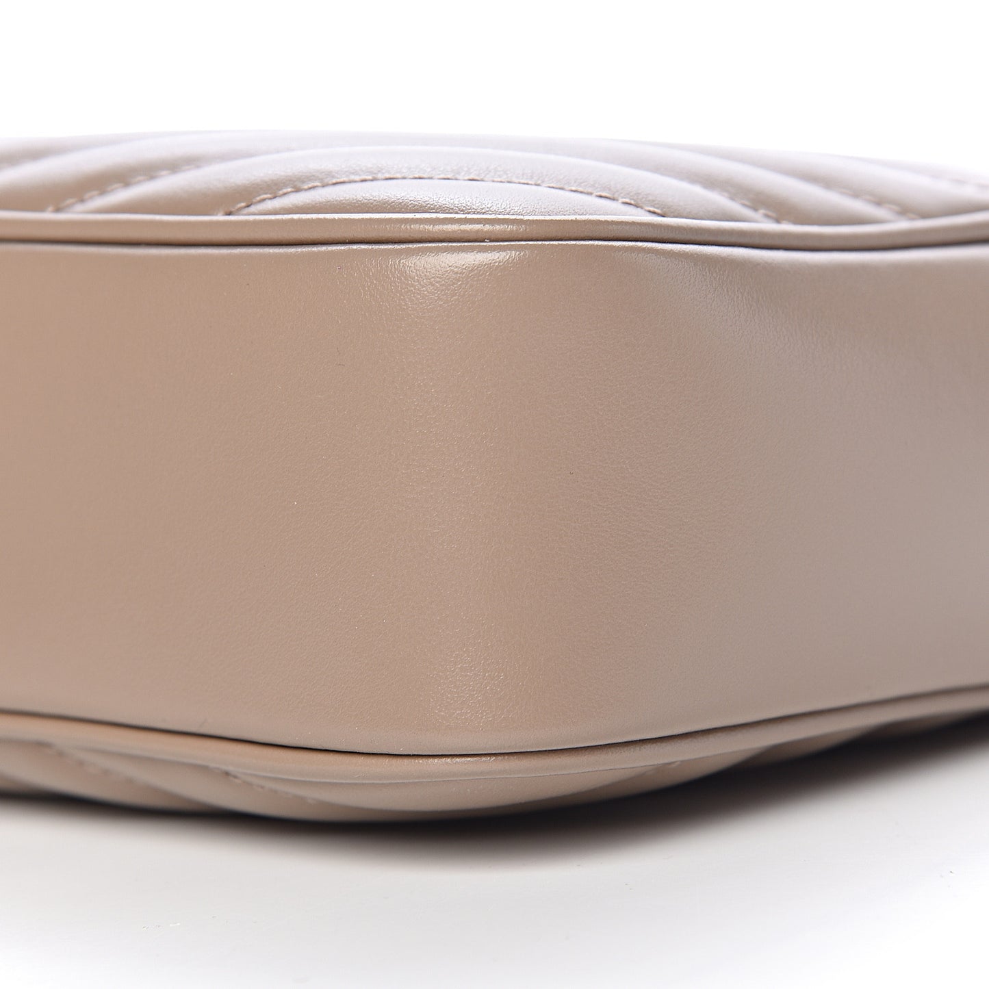 Calfskin Matelasse Monogram Lou Camera Bag Dusty Grey