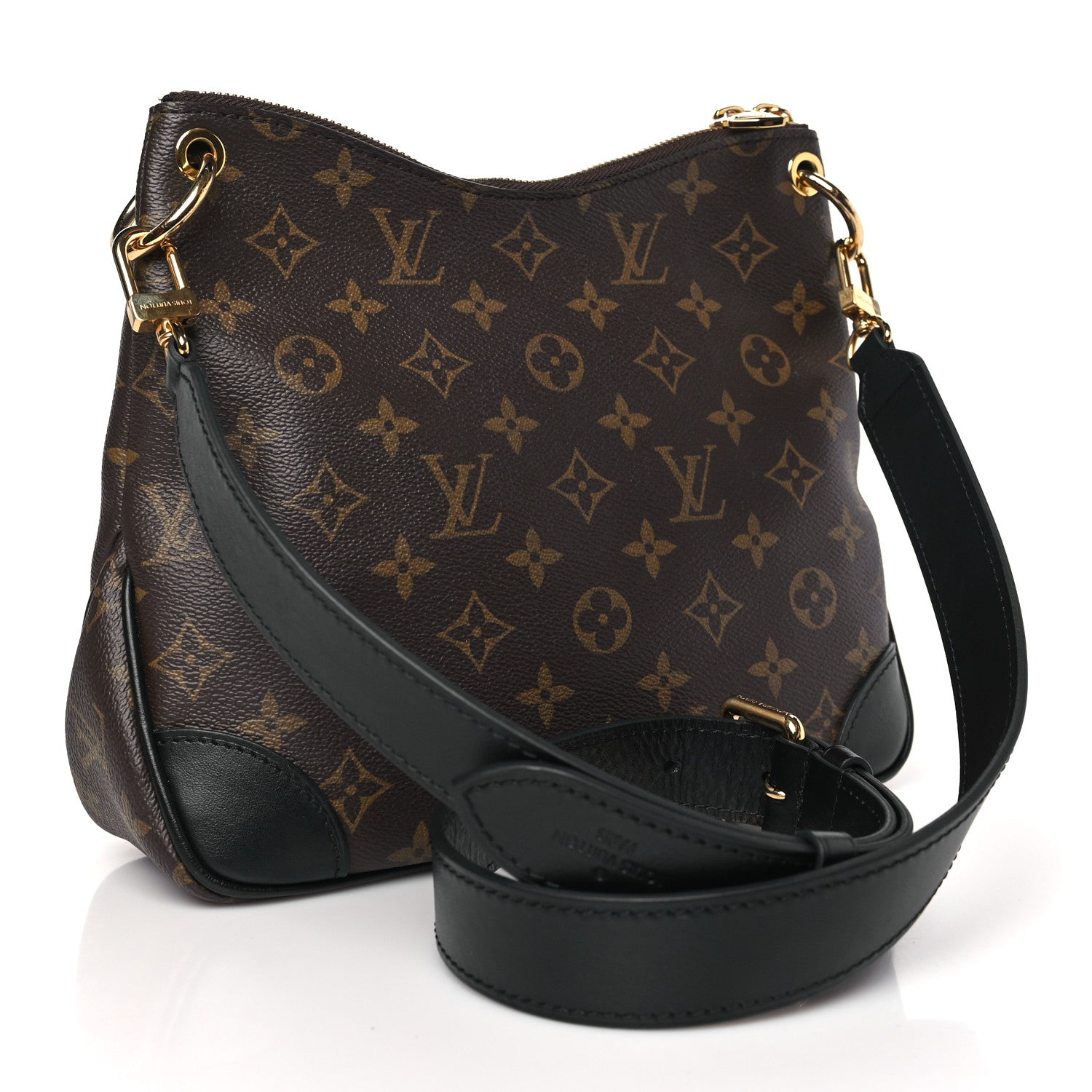 Louis Vuitton Monogram Odeon PM Black 3 of 10