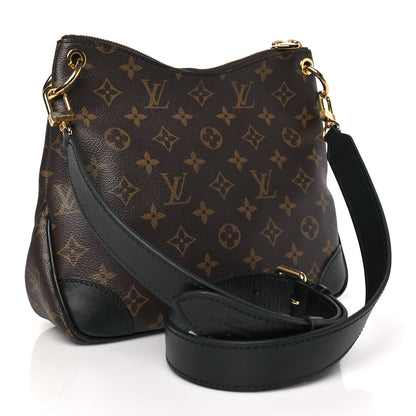 Louis Vuitton Monogram Odeon PM Black 3 of 10