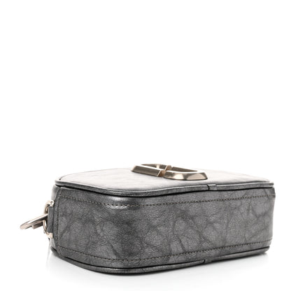 Marc Jacobs Calfskin Metallic Snapshot Camera Bag Grey 4 of 11