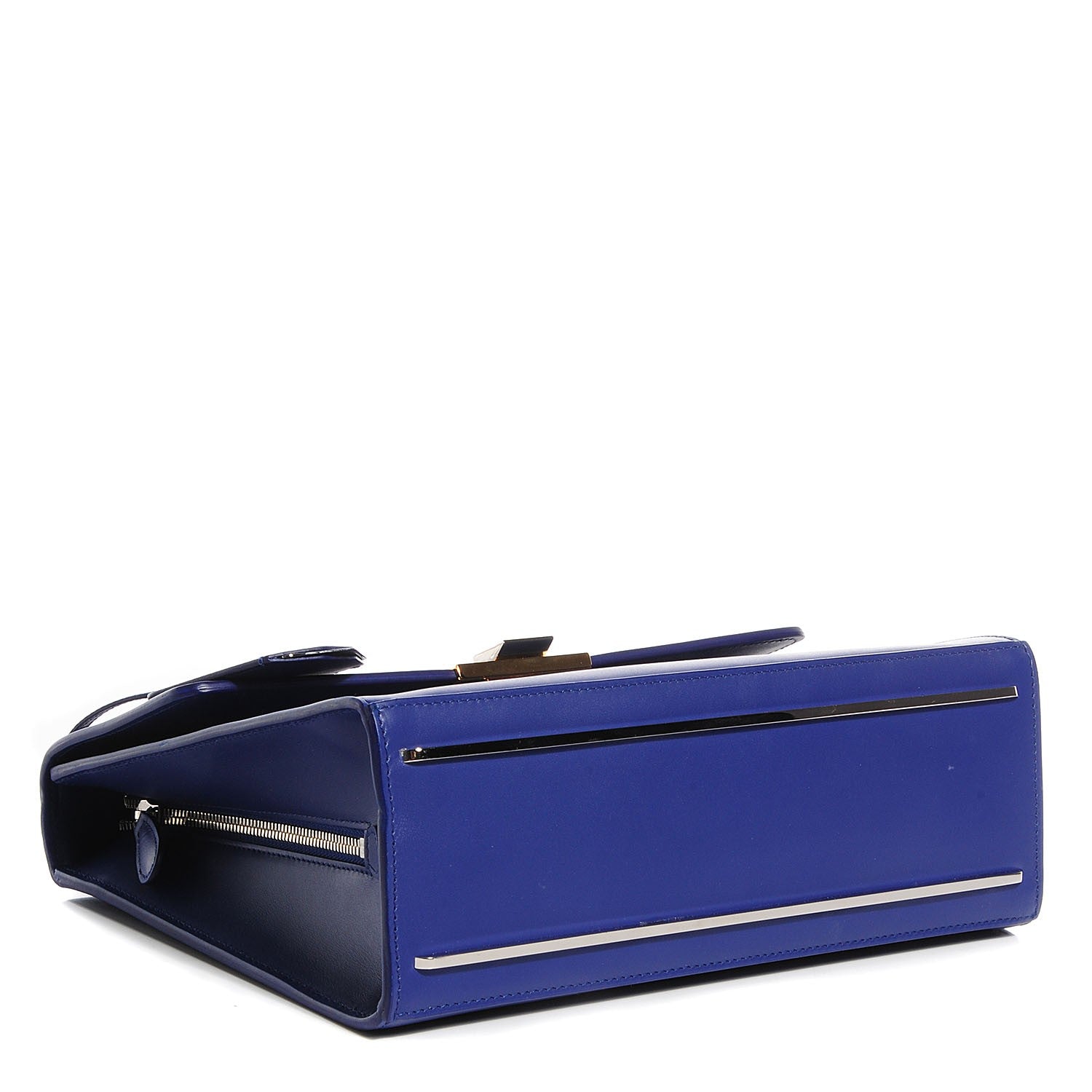 Balenciaga Veau Le Dix S New Cartable Briefcase Bleu Mineral 4 of 9