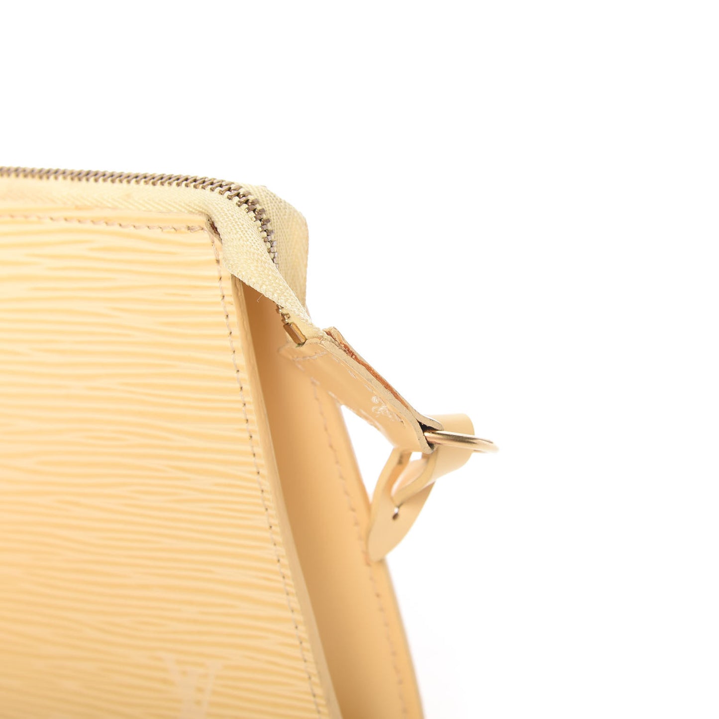 Epi Pochette Accessories 24 Vanilla