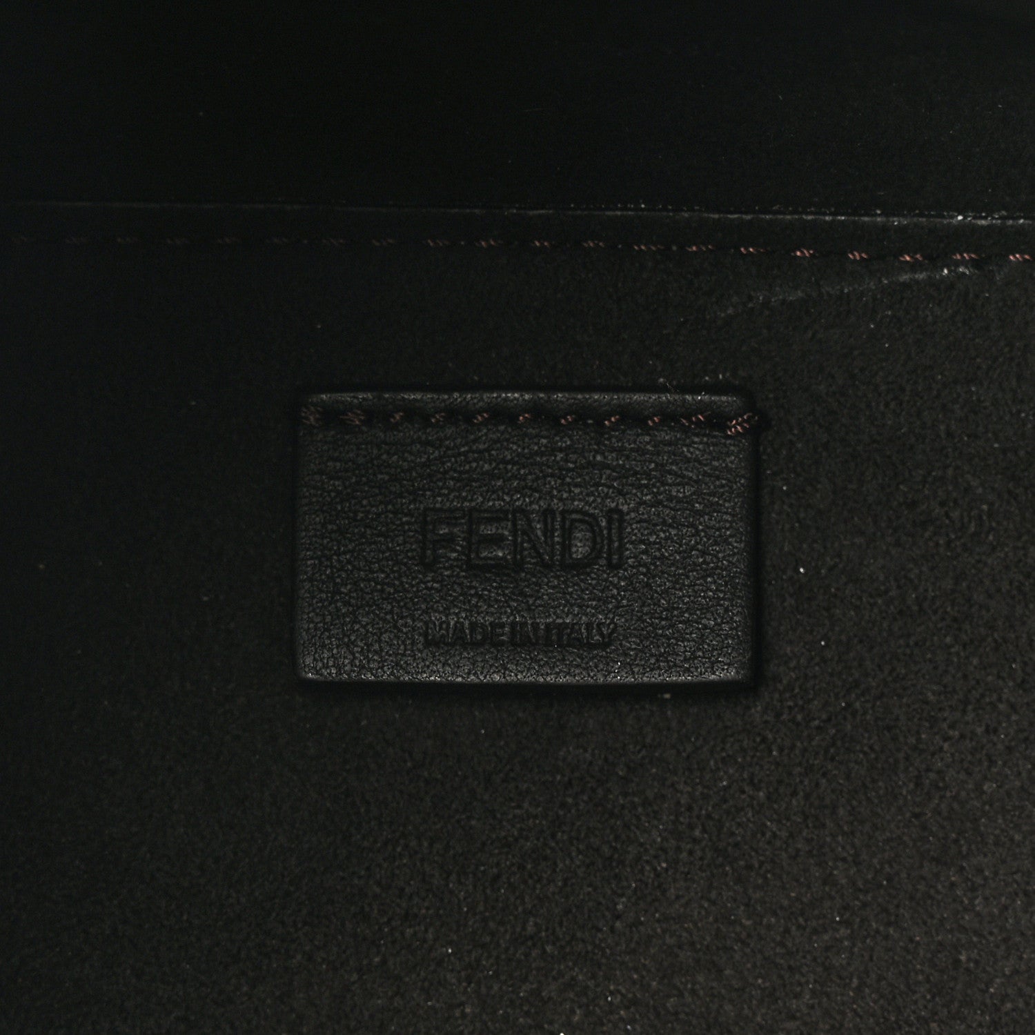 Fendi Vitello Vernice Camoscio Mini Fendi Origami Military Brown Avocado 6 of 13