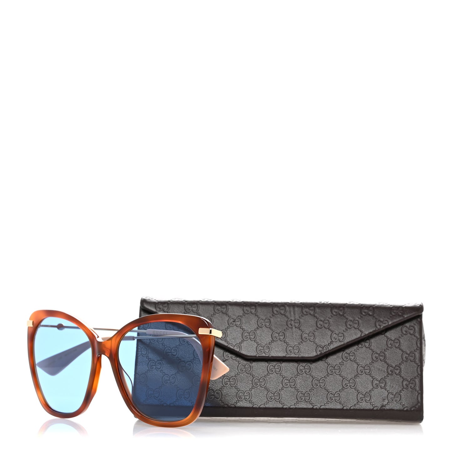 Acetate Cat Eye Sunglasses GG0510S Tortoise
