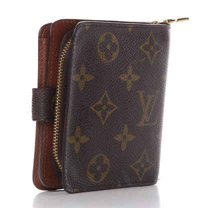 Louis Vuitton Monogram Compact Zippe Zipped Wallet 2 of 9