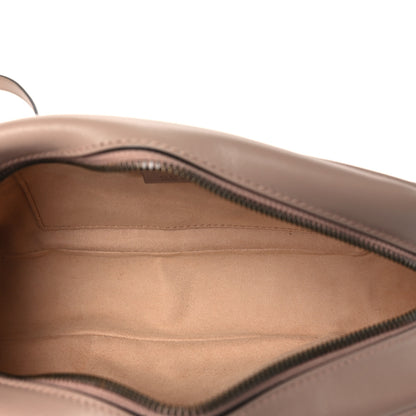 Gucci Calfskin Matelasse Small GG Marmont Chain Shoulder Bag Taupe 5 of 11