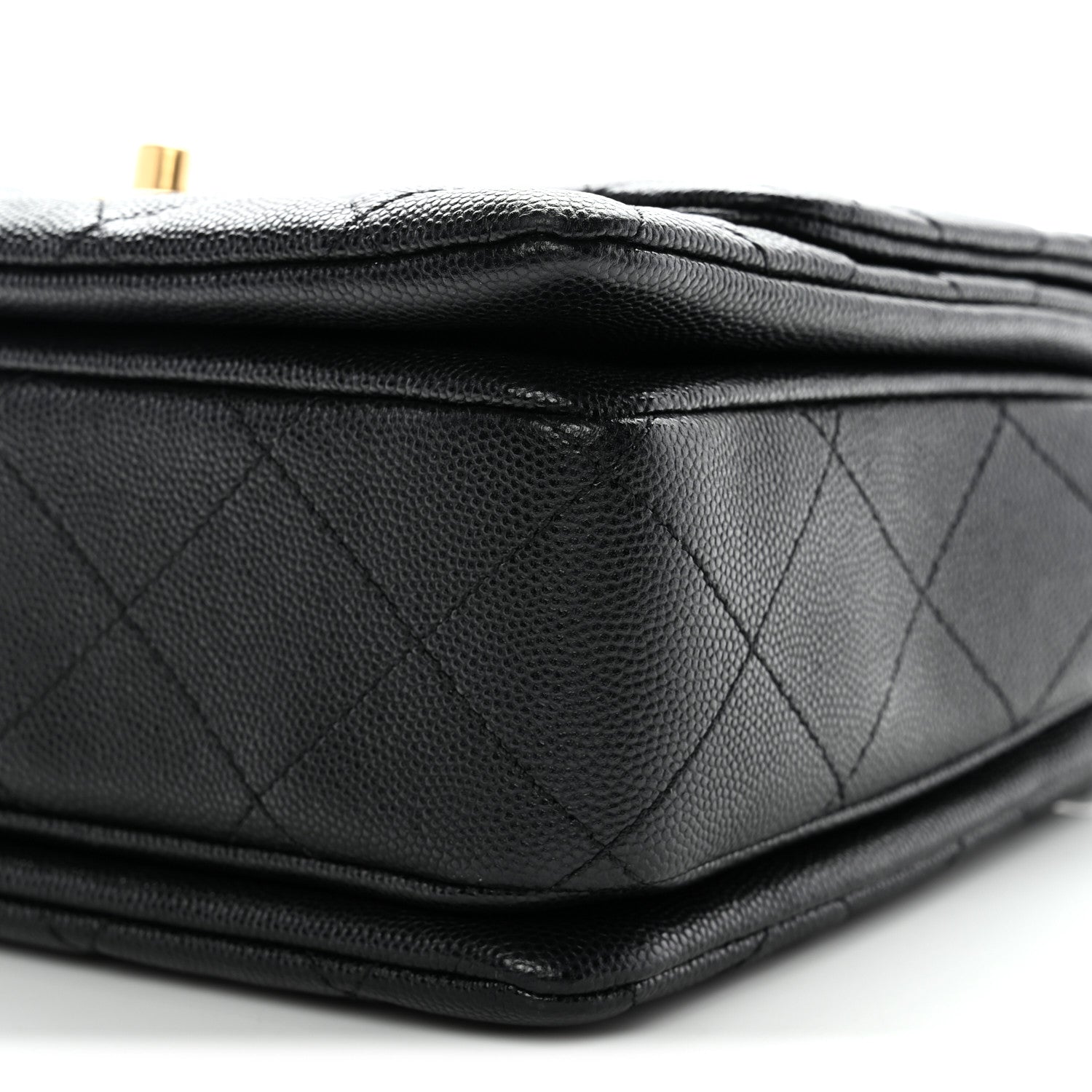Chanel Caviar Quilted Coco First Flap Black 1822447 – FASHIONPHILE