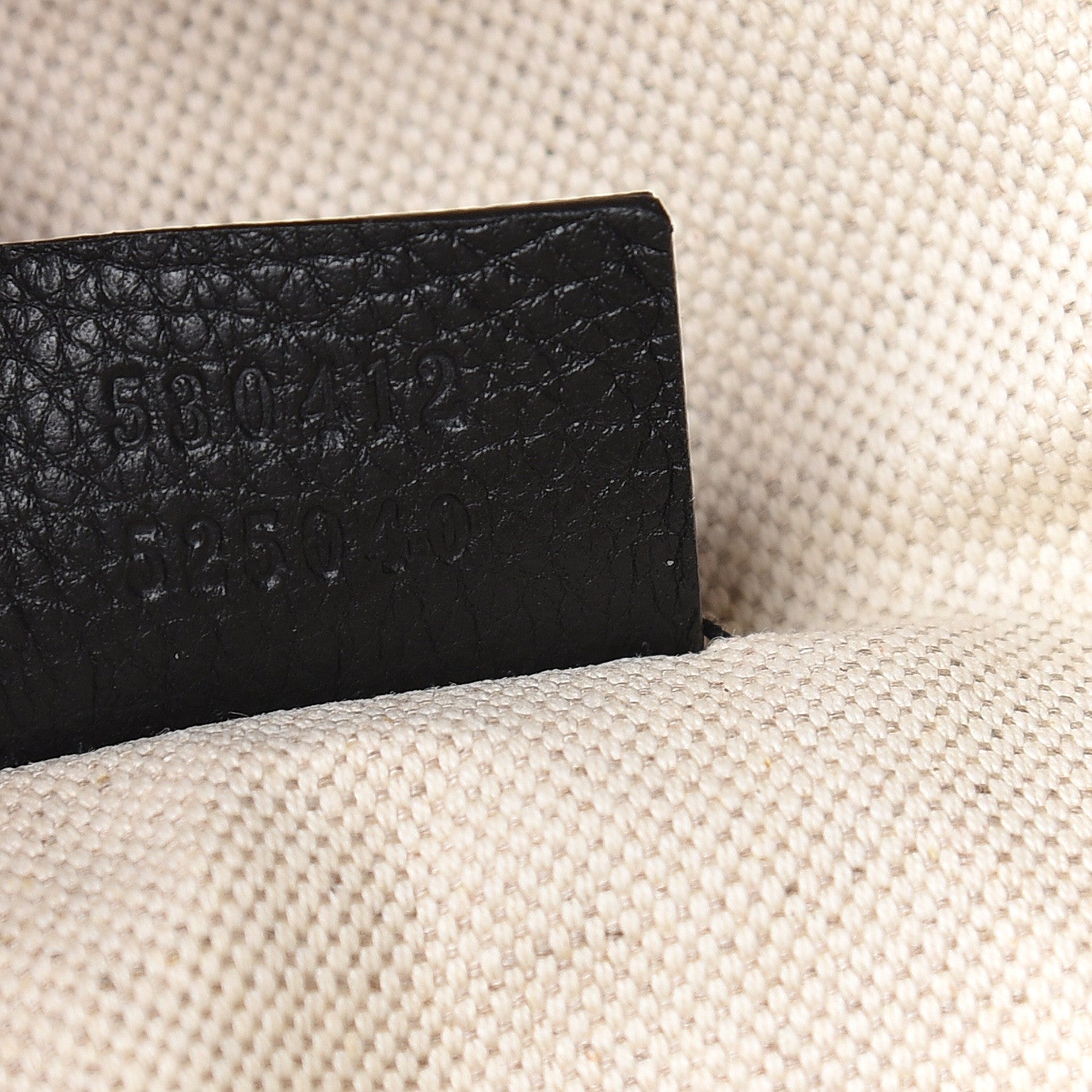 Gucci Grained Calfskin Logo Belt Bag Black 7 of 12