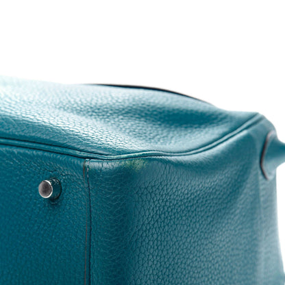 Hermes Taurillon Clemence Verso Lindy 30 Bleu Izmir Blue Saphir 9 of 12