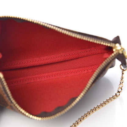 Louis Vuitton Damier Ebene Mini Pochette Accessories 5 of 8