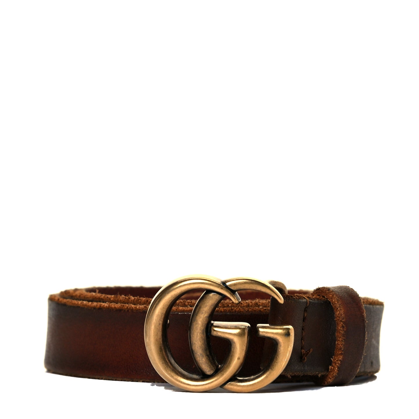 Faded Calfskin Double G 20mm Belt 80 32 Cuir