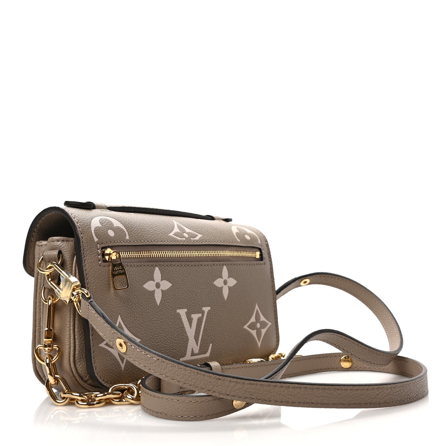 Empreinte Monogram Giant Pochette Metis East West Tourterelle Creme