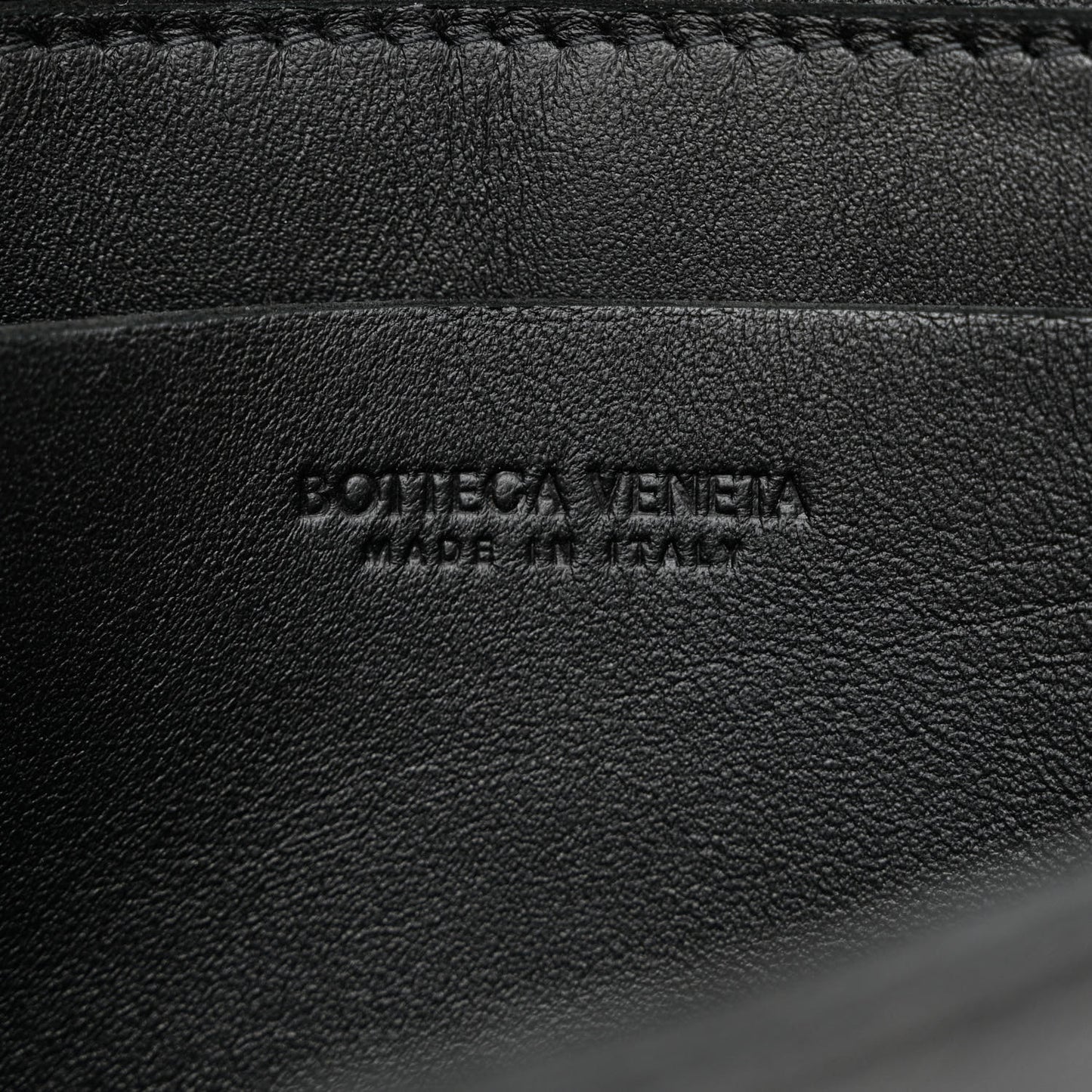 Nappa Maxi Intreccio The Belt Cassette Bag Black