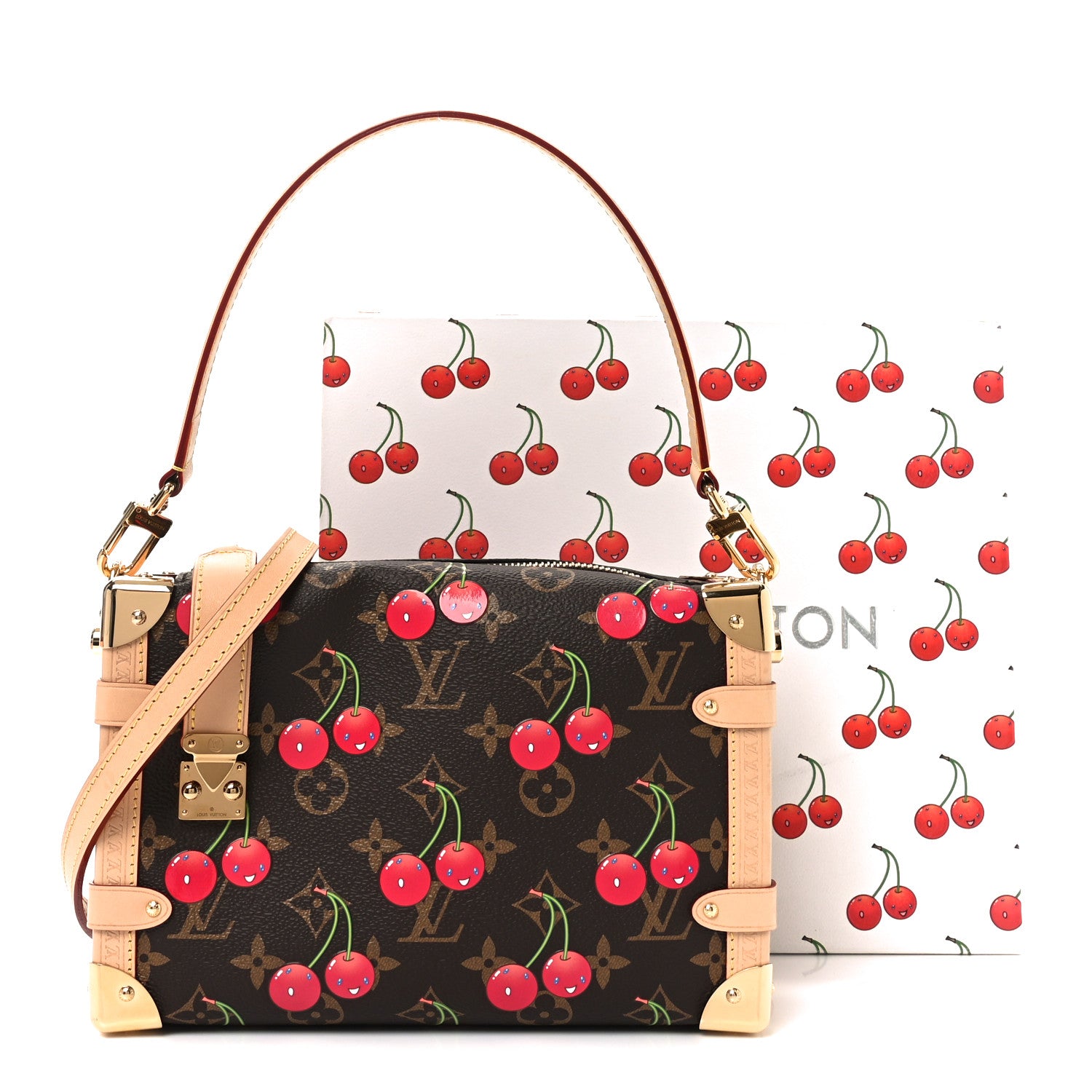 Louis Vuitton LV X TM Monogram Cerises Side Trunk MM 10 of 10