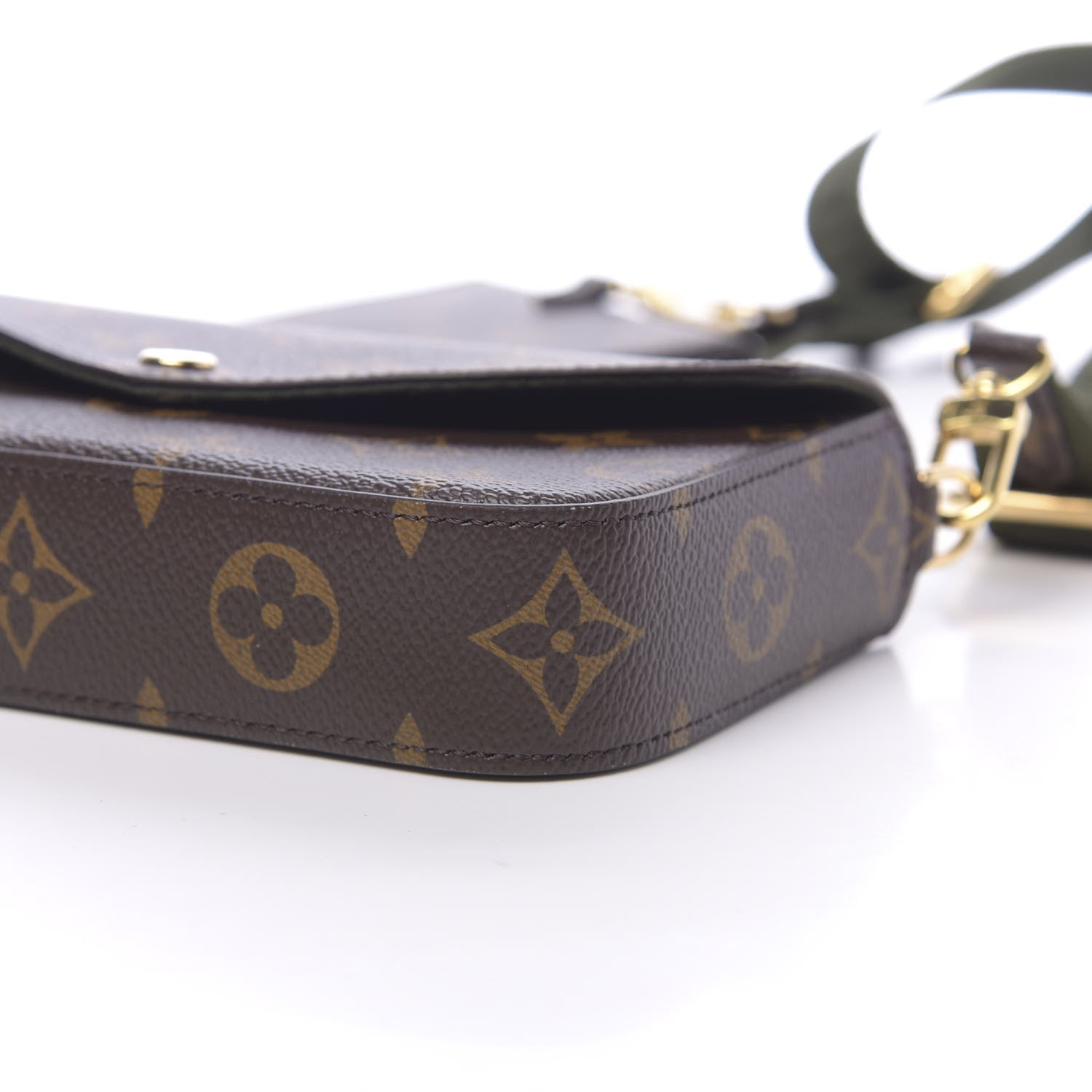 Louis Vuitton Monogram Felicie Strap & Go Kaki 8 of 8