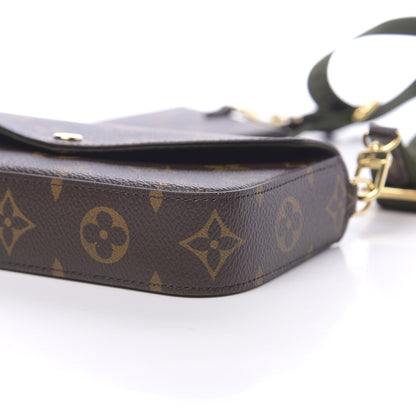Louis Vuitton Monogram Felicie Strap & Go Kaki 8 of 8