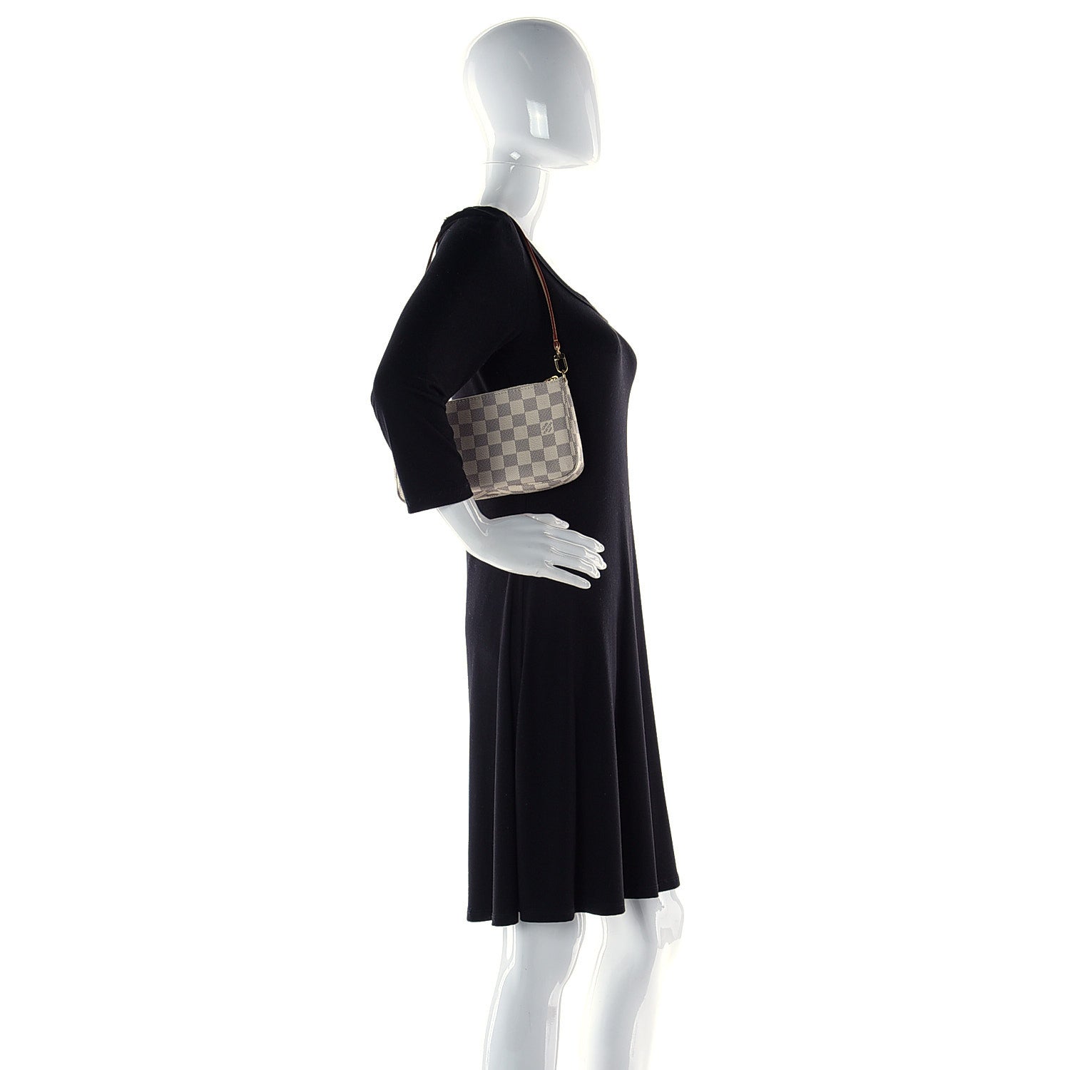 Louis Vuitton Damier Azur Pochette Accessories NM 4 of 14