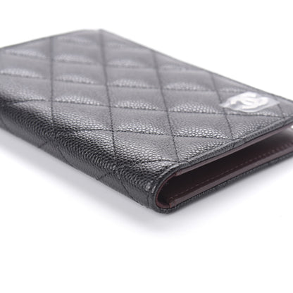 Chanel Caviar Quilted Passport Holder Black 6 of 10