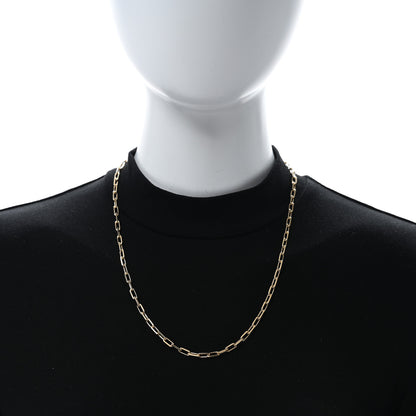 Cartier 18K Pink Gold SM Santos De Cartier Link Necklace 22" 2 of 5