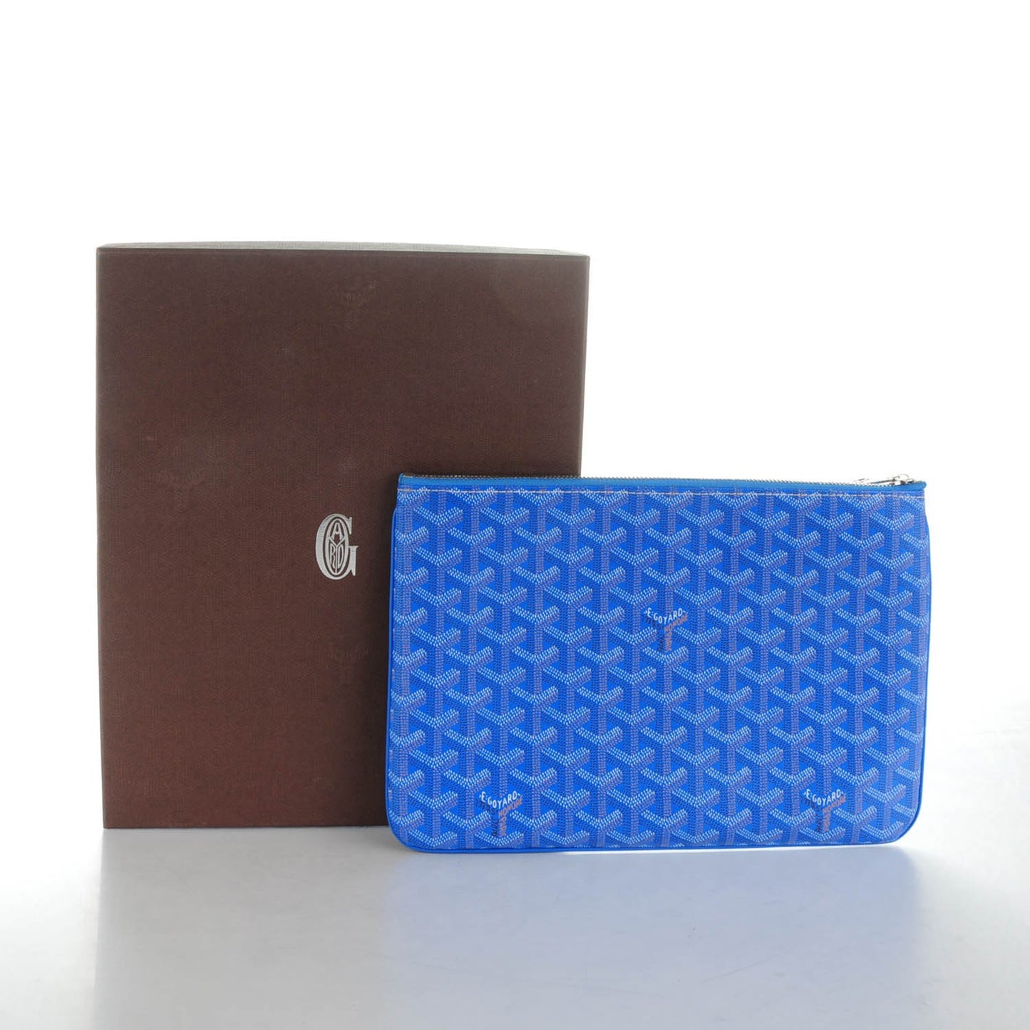 Goyardine Senat Pochette MM Sky Blue