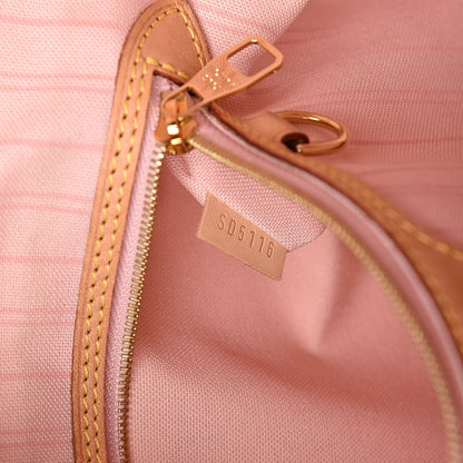 Louis Vuitton Damier Azur Delightful PM Pink 8 of 12