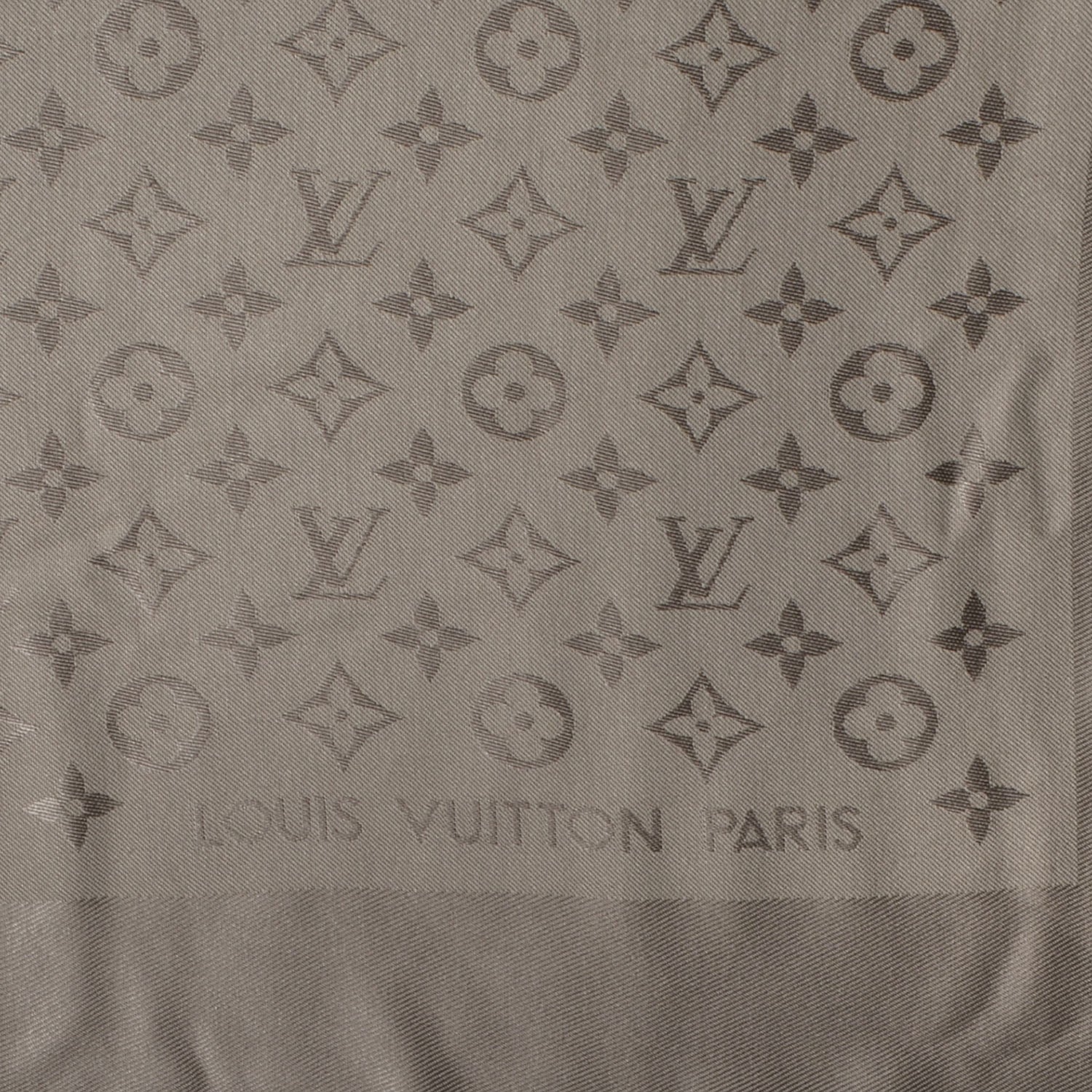 Louis Vuitton Silk Wool Monogram Shawl Verone 4 of 5